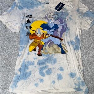 Nickelodeon Blue and Yellow Short Sleeve Tee